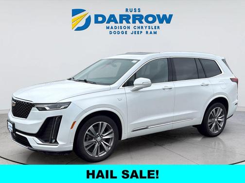 Crystal White Tricoat 2021 Cadillac XT6 Premium Luxury AWD