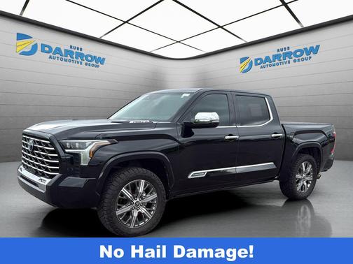 Midnight Black Metallic 2022 Toyota Tundra Hybrid Capstone