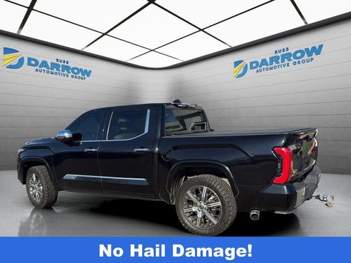 Midnight Black Metallic 2022 Toyota Tundra Hybrid Capstone