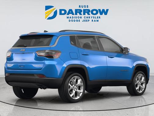 Laser Blue Pearlcoat 2022 Jeep Compass Latitude Lux