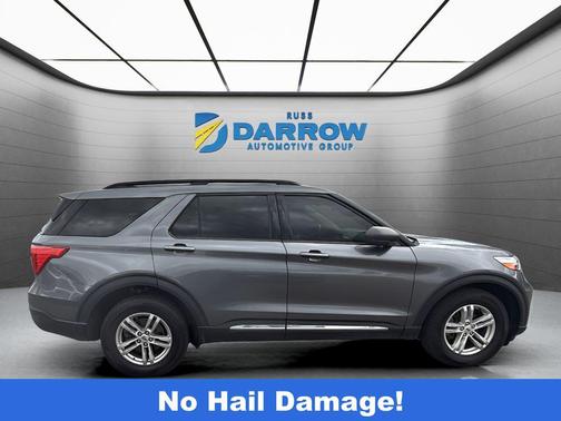 Gray Metallic 2021 Ford Explorer XLT