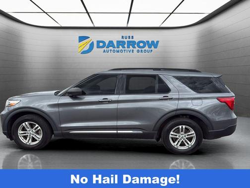 Gray Metallic 2021 Ford Explorer XLT