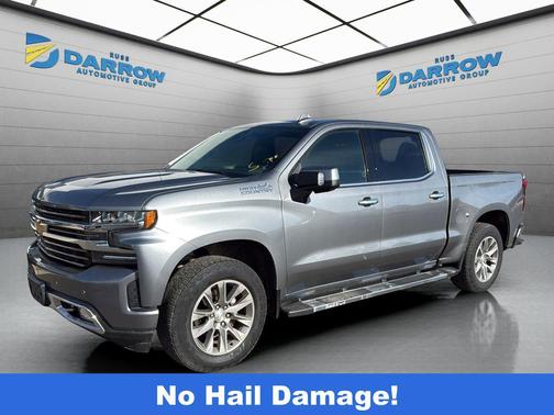 Satin Steel Metallic 2021 Chevrolet Silverado 1500 High Country