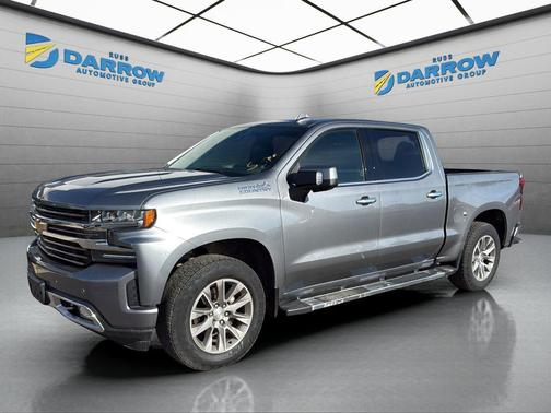 Satin Steel Metallic 2021 Chevrolet Silverado 1500 High Country