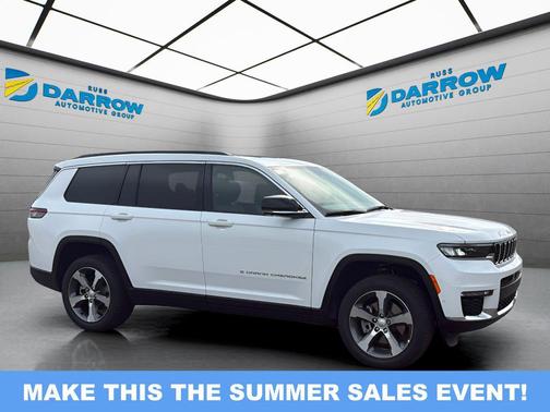 Bright White Clearcoat 2025 Jeep Grand Cherokee L Limited