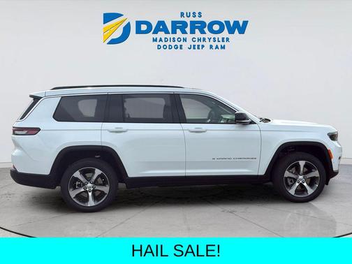 Bright White Clearcoat 2025 Jeep Grand Cherokee L Limited