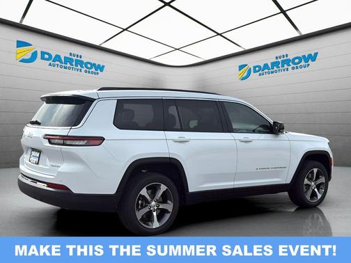 Bright White Clearcoat 2025 Jeep Grand Cherokee L Limited