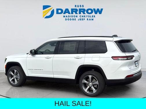 Bright White Clearcoat 2025 Jeep Grand Cherokee L Limited