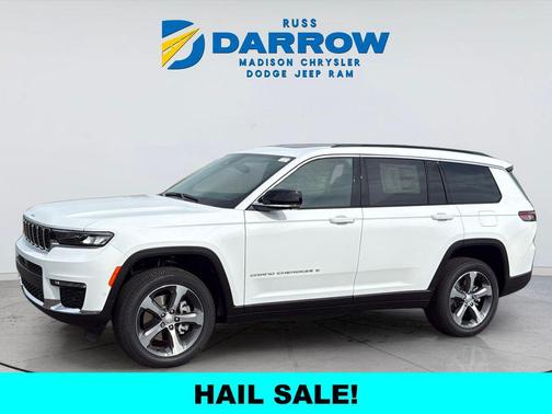 Bright White Clearcoat 2025 Jeep Grand Cherokee L Limited