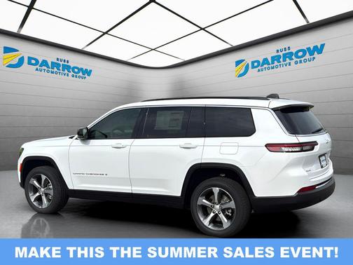 Bright White Clearcoat 2025 Jeep Grand Cherokee L Limited