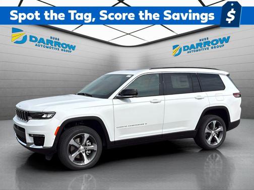 Bright White Clearcoat 2025 Jeep Grand Cherokee L Limited