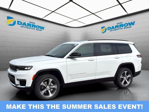 Bright White Clearcoat 2025 Jeep Grand Cherokee L Limited
