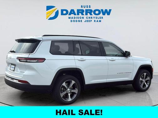 Bright White Clearcoat 2025 Jeep Grand Cherokee L Limited