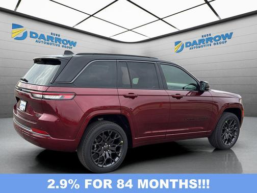 velvet red pearlcoat 2026 Jeep Grand Cherokee Summit