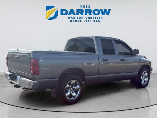 Mineral Gray Metallic Clearcoat 2008 Dodge Ram 1500 SLT Quad Cab