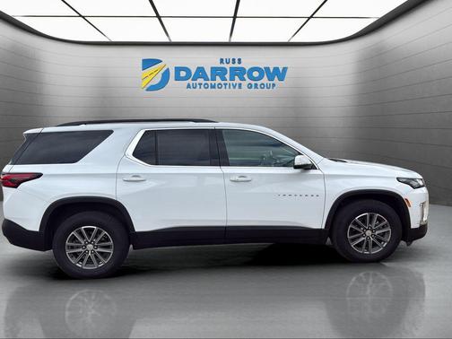 Summit White 2022 Chevrolet Traverse LT Leather