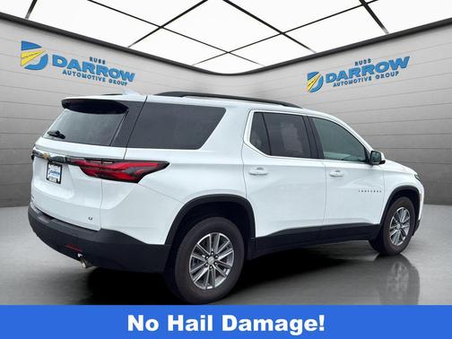 Summit White 2022 Chevrolet Traverse LT Leather