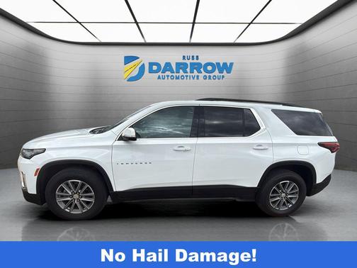 Summit White 2022 Chevrolet Traverse LT Leather