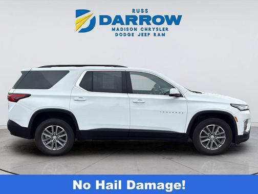 Summit White 2022 Chevrolet Traverse LT Leather