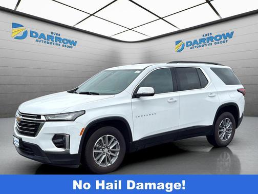 Summit White 2022 Chevrolet Traverse LT Leather
