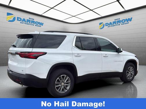 Summit White 2022 Chevrolet Traverse LT Leather