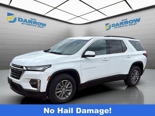 Summit White 2022 Chevrolet Traverse LT Leather
