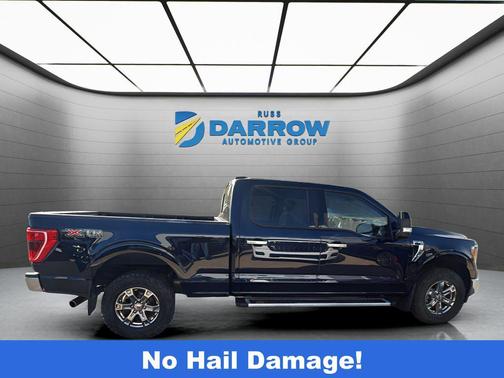 Antimatter Blue Metallic 2022 Ford F-150 XLT