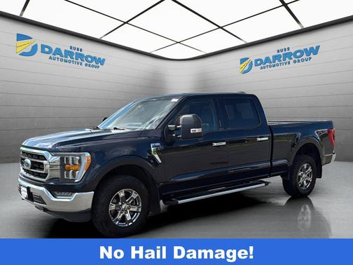 Antimatter Blue Metallic 2022 Ford F-150 XLT