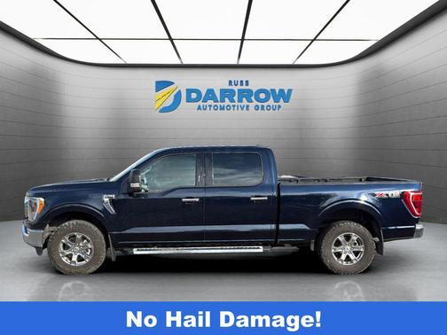 Antimatter Blue Metallic 2022 Ford F-150 XLT