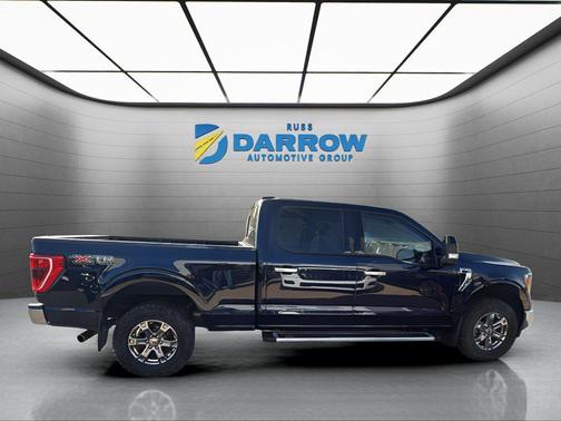 Antimatter Blue Metallic 2022 Ford F-150 XLT