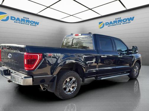 Antimatter Blue Metallic 2022 Ford F-150 XLT