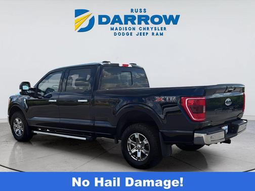 Antimatter Blue Metallic 2022 Ford F-150 XLT