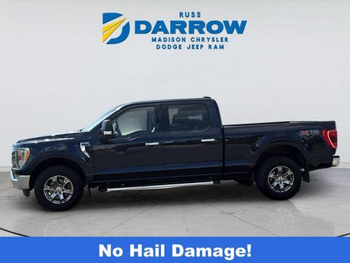 Antimatter Blue Metallic 2022 Ford F-150 XLT