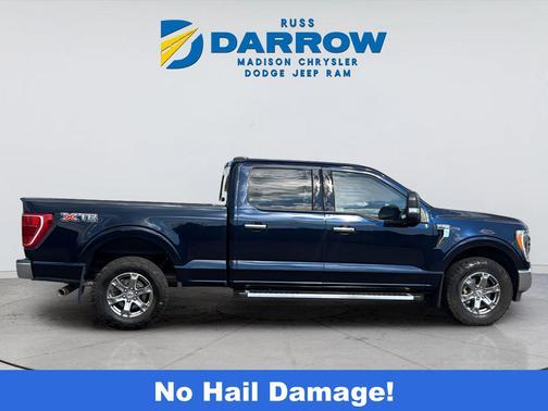 Antimatter Blue Metallic 2022 Ford F-150 XLT