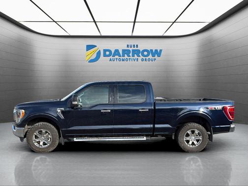 Antimatter Blue Metallic 2022 Ford F-150 XLT