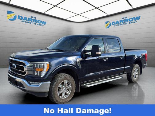 Antimatter Blue Metallic 2022 Ford F-150 XLT