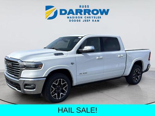Bright White Clearcoat 2026 RAM 1500 Laramie
