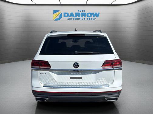 Pure White 2022 Volkswagen Atlas 3.6L SE w/Technology