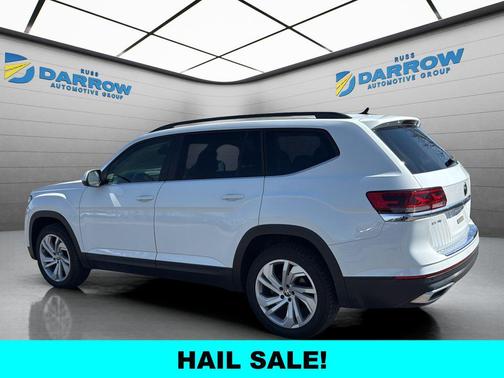 Pure White 2022 Volkswagen Atlas 3.6L SE w/Technology