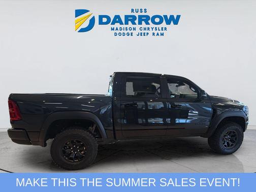 Forged Blue Metallic 2026 RAM 1500 RHO Crew Cab 4x4 5'7' Box