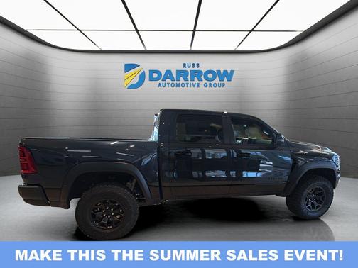 Forged Blue Metallic 2026 RAM 1500 RHO Crew Cab 4x4 5'7' Box