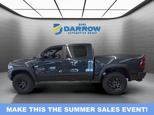 Forged Blue Metallic 2026 RAM 1500 RHO Crew Cab 4x4 5'7' Box