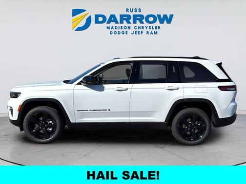 Bright White Clearcoat 2025 Jeep Grand Cherokee Limited