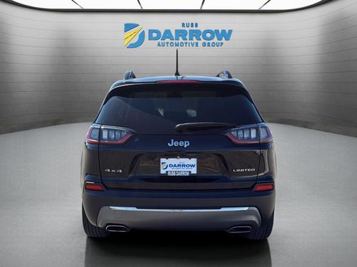 Diamond Black Crystal Pearlcoat 2022 Jeep Cherokee Limited