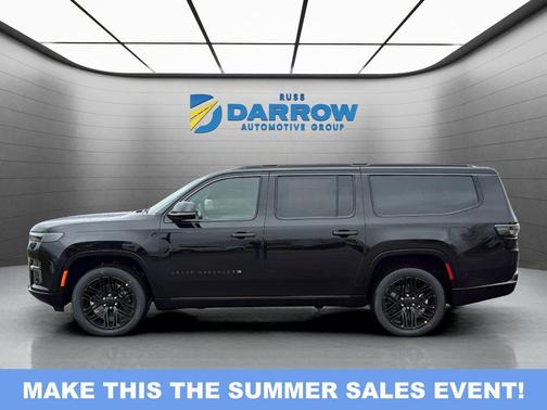 High Gloss Black 2026 Jeep Grand Wagoneer L Limited Reserve 4x4