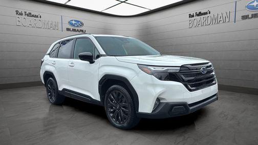 Crystal White 2026 Subaru Forester Sport