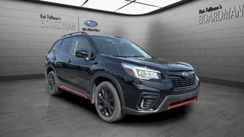 Crystal Black Silica 2020 Subaru Forester Sport