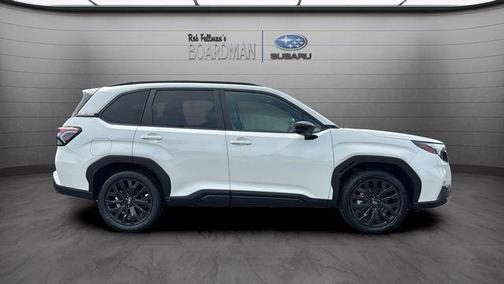 Crystal White 2026 Subaru Forester Sport
