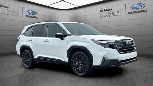 Crystal White 2026 Subaru Forester Sport