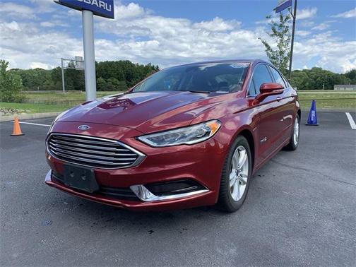 Ruby Red Metallic Tinted Clearcoat 2018 Ford Fusion Hybrid SE